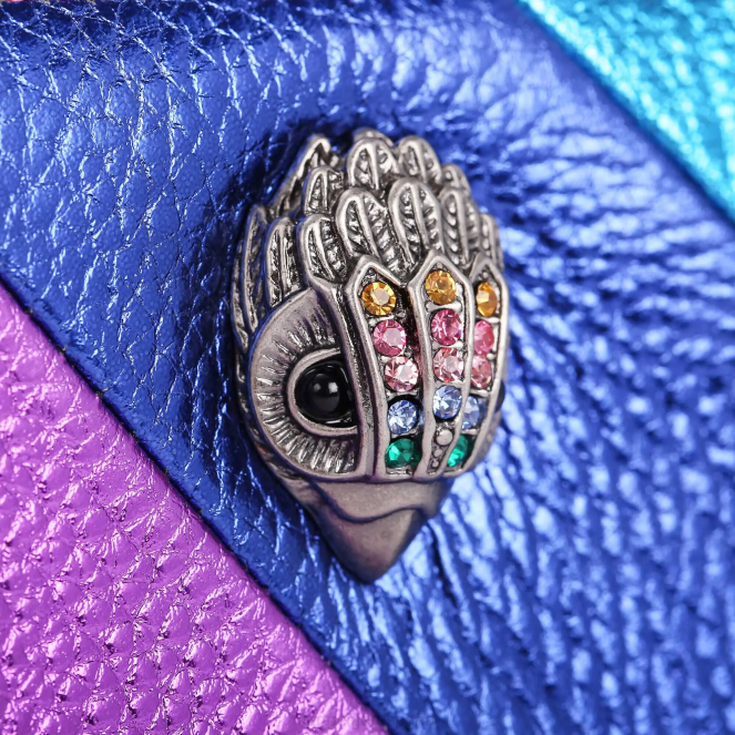 Kurt Geiger mujer cartera con cremallera alrededor de London Kensington 2LPR155 | bolsas varios/otros